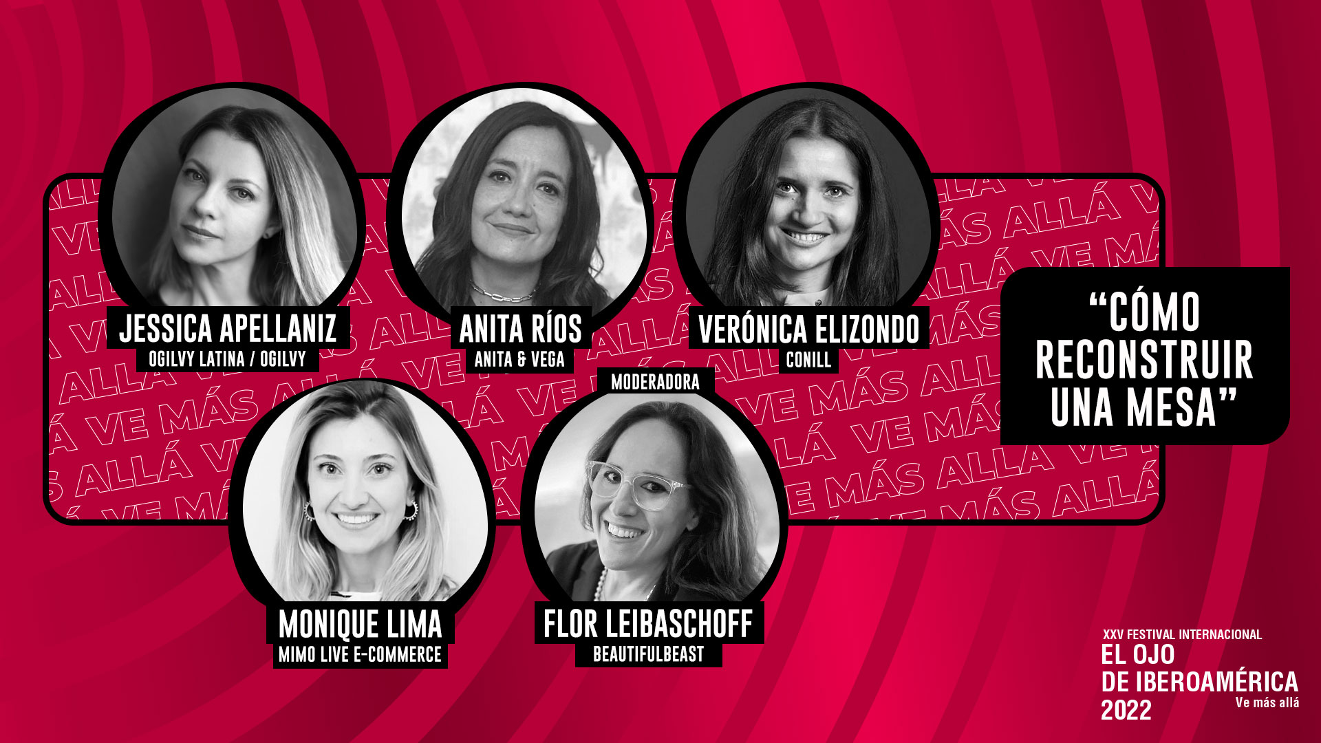 Jessica Apellaniz / Anita Ríos / Verónica Elizondo / Monique Lima / Flor Leibaschoff 