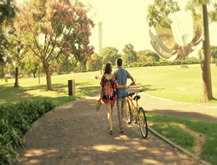 Los enamorados en la Ciudad