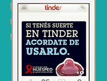 Caso - Si tenés suerte en tinder...