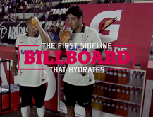 Gatorade Billboard Refrigerator
