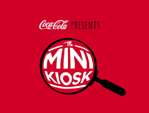 The Coca Cola Mini Kiosk