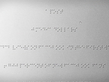 Caso - El Primer Post en Braille