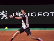 Djokovic presenta Peugeot 308 RG