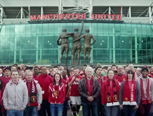 La historia de la camiseta de Manchester United