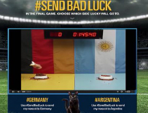 #Sendbadluck