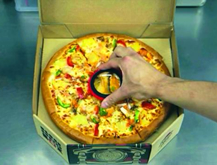 Blockbuster Pizza Box