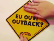 Eu Ouvi Outback no elevador 
