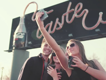 Drinkable Billboard Serving