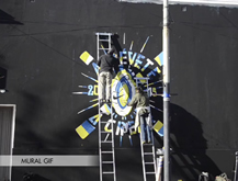 Making of - Mural Tévez