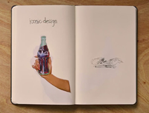 Moleskine 100th Anniversary of Coca Cola Bottle