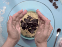 Oreo Natal Azul