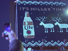 Acción Ugly Holiday Sweater Billboard
