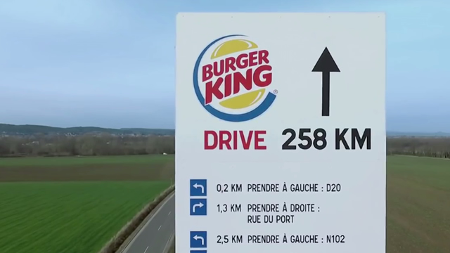 Reveals the end of a McDonalds