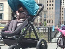 Baby Stroller Test-Ride