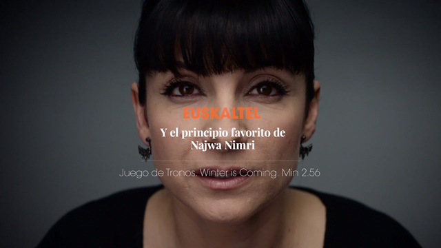 El principio favorito de Najwa Nimri