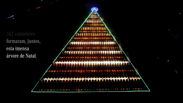 A maior ávore de Natal do mundo