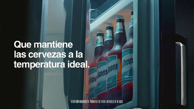 Heladera Siam con Punto Quilmes
