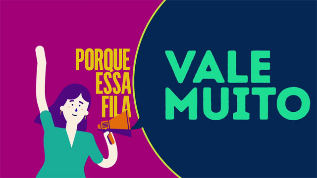 Essa fila vale muito