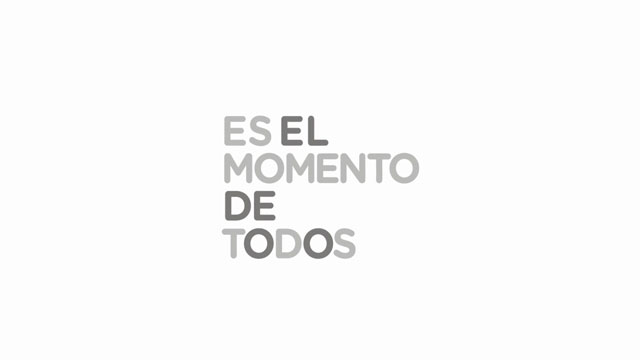 Es el momento de todos