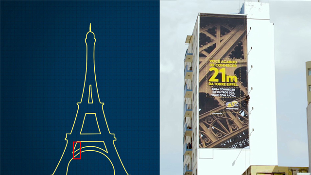 Caso Real Size Billboards