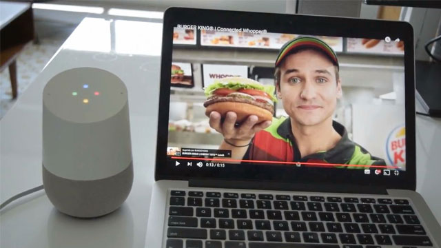Google Home of the Whopper