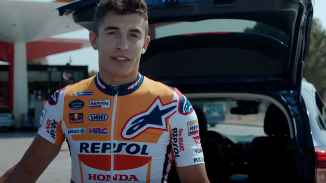 El Equipo Repsol Honda con #RespetoEnCarretera – Marc Márquez 