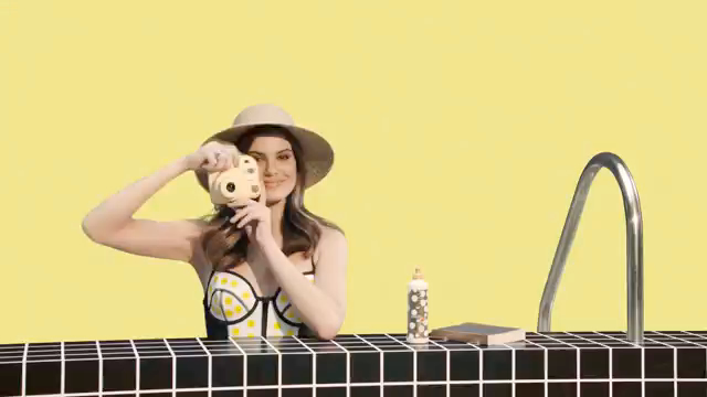 Clipe Bolinha de Biquíni Amarelinha