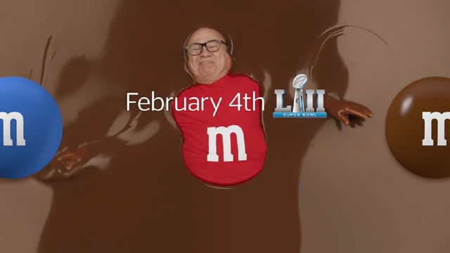 Teaser M&Ms Super Bowl 2018 I
