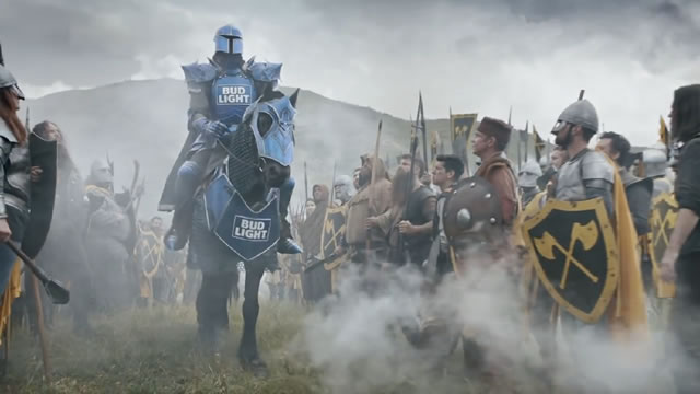 The Bud Knight - Super Bowl LII