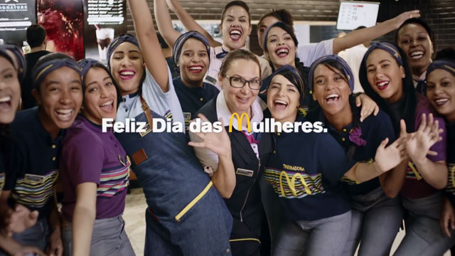 Dia Internacional da Mulher no McDonald’s