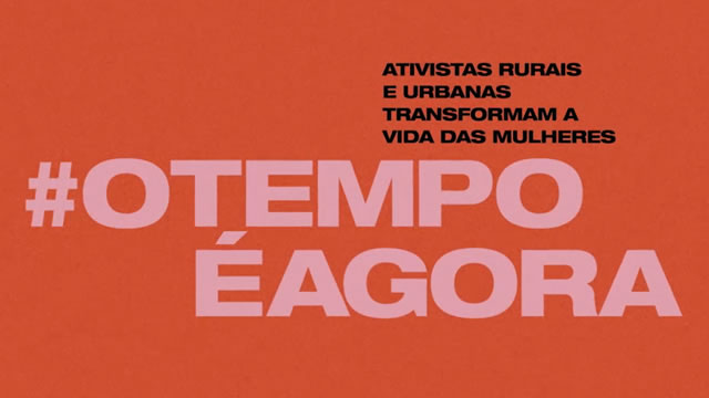 O tempo é agora
