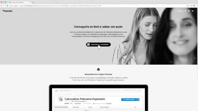 Préstamo Expasión Chrome Extension