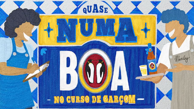 Trailer No Curso de Garçom