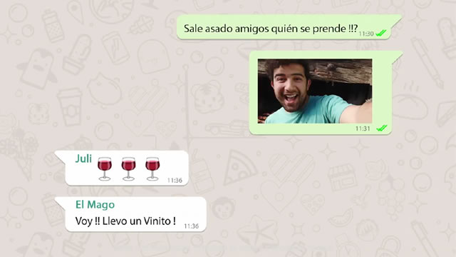 El Vino, la primera red social