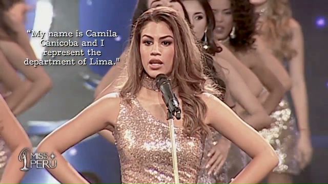 Miss Peru measurements