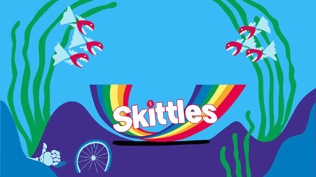 Skittles Pride 2018. Give the Rainbow. Taste the Rainbow.