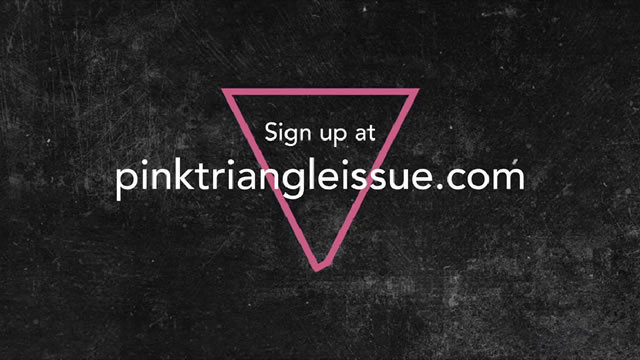 The Pink Triangle Issue