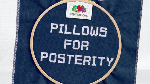 Pillows for Posterity