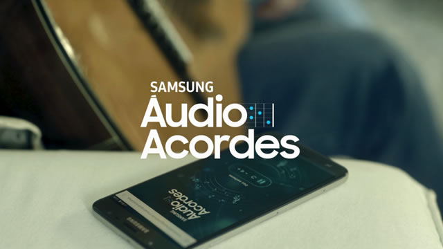 Samsung Áudio Acordes – Com áudio descrição