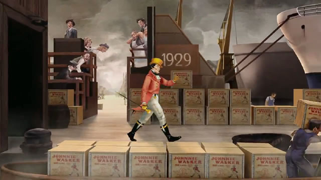 110 anos do striding man