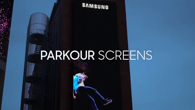 Parkour screens (El Ojo 2018)