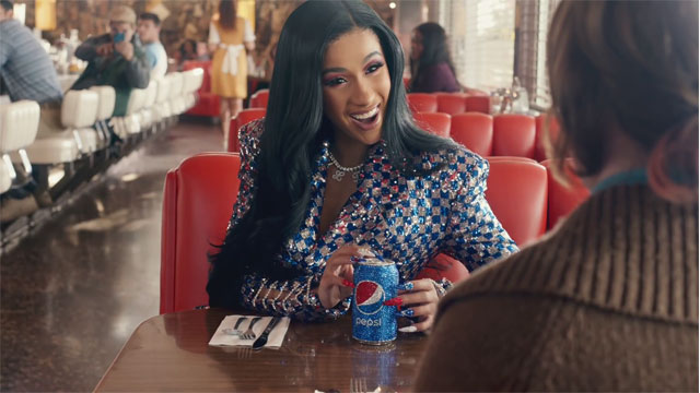 Cardi B's Diamond Can - #SBLIII - Pepsi Teaser