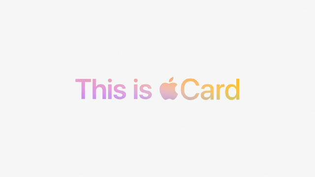 Introducing Apple Card - Coming Summer 2019