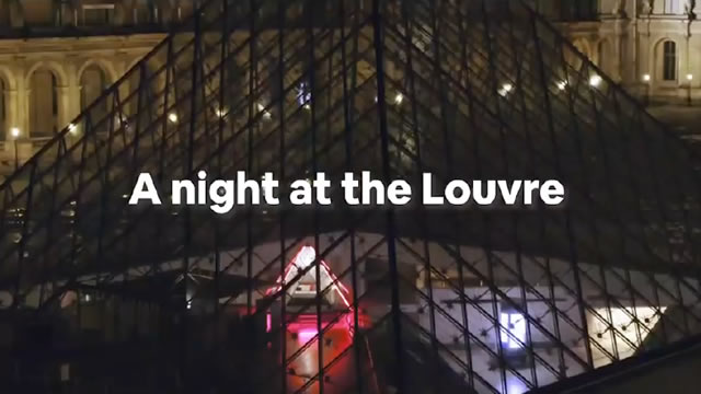 A night at the Louvre
