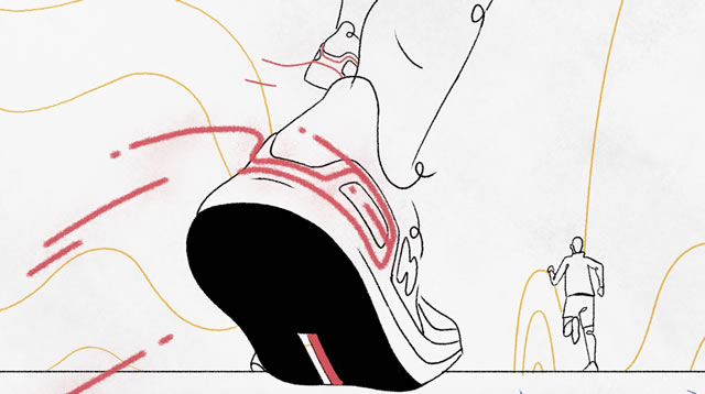 Heel frame (driver)