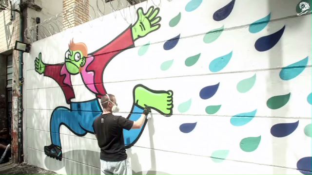 Air Max graffiti store (Cannes 2019)
