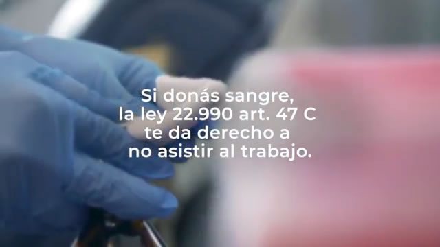 #DaleTrabajoATuSangre