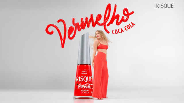 Vermelho Coca-Cola