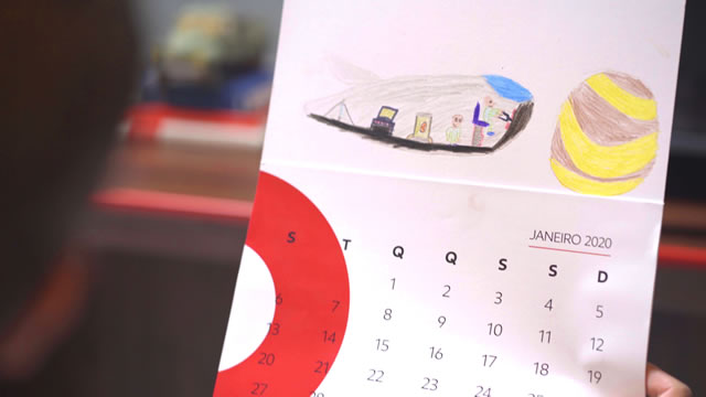 Calendário do meu herói