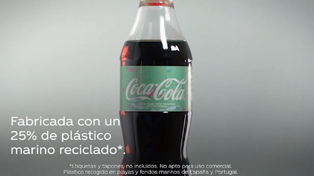 Coca-Cola fabrica su Primera botella de plástico PET procedente del proyecto 